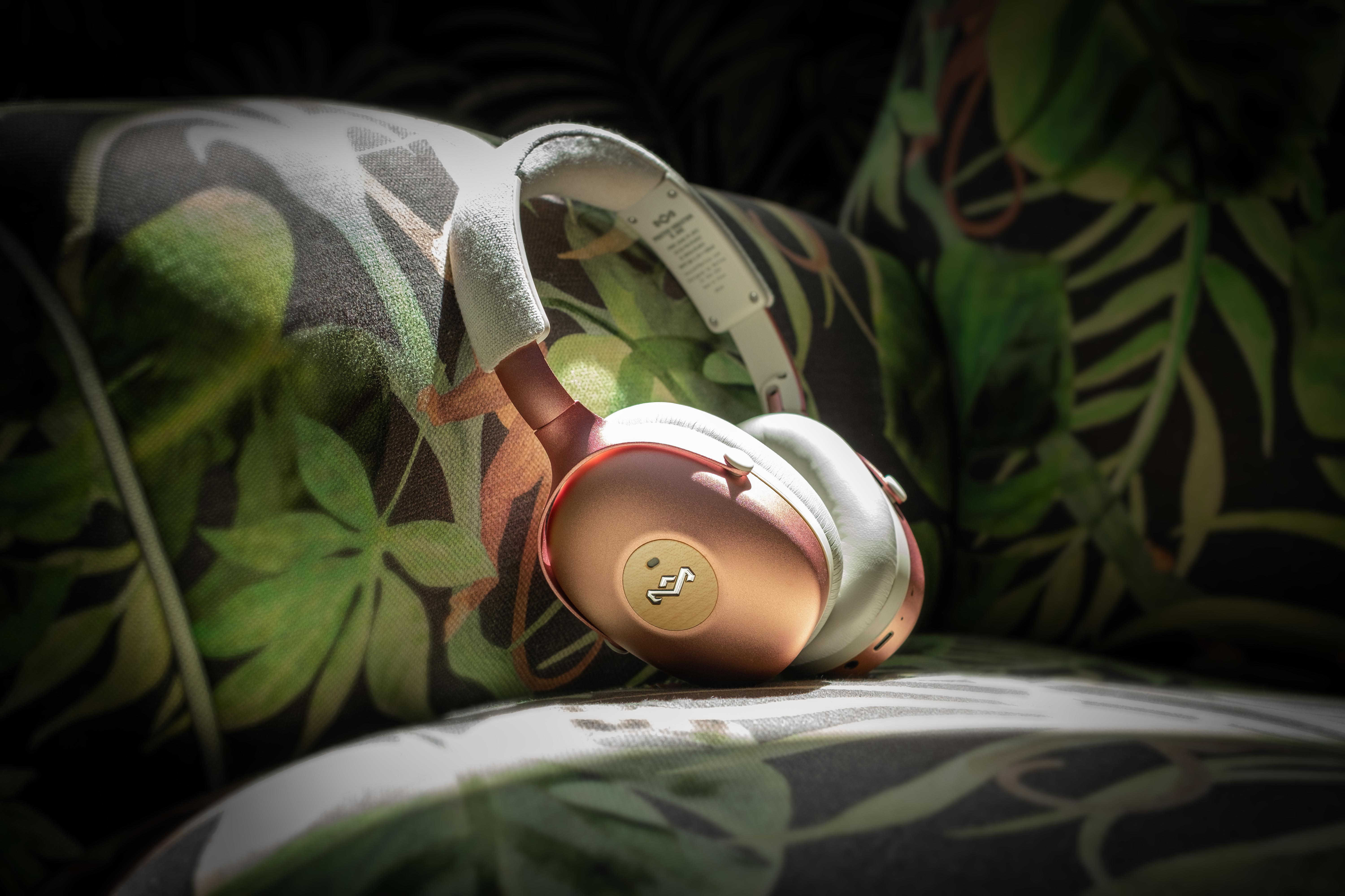 HOUSE OF MARLEY Positive Vibration XL ANC, Over-ear Kopfhörer Bluetooth Kupfer