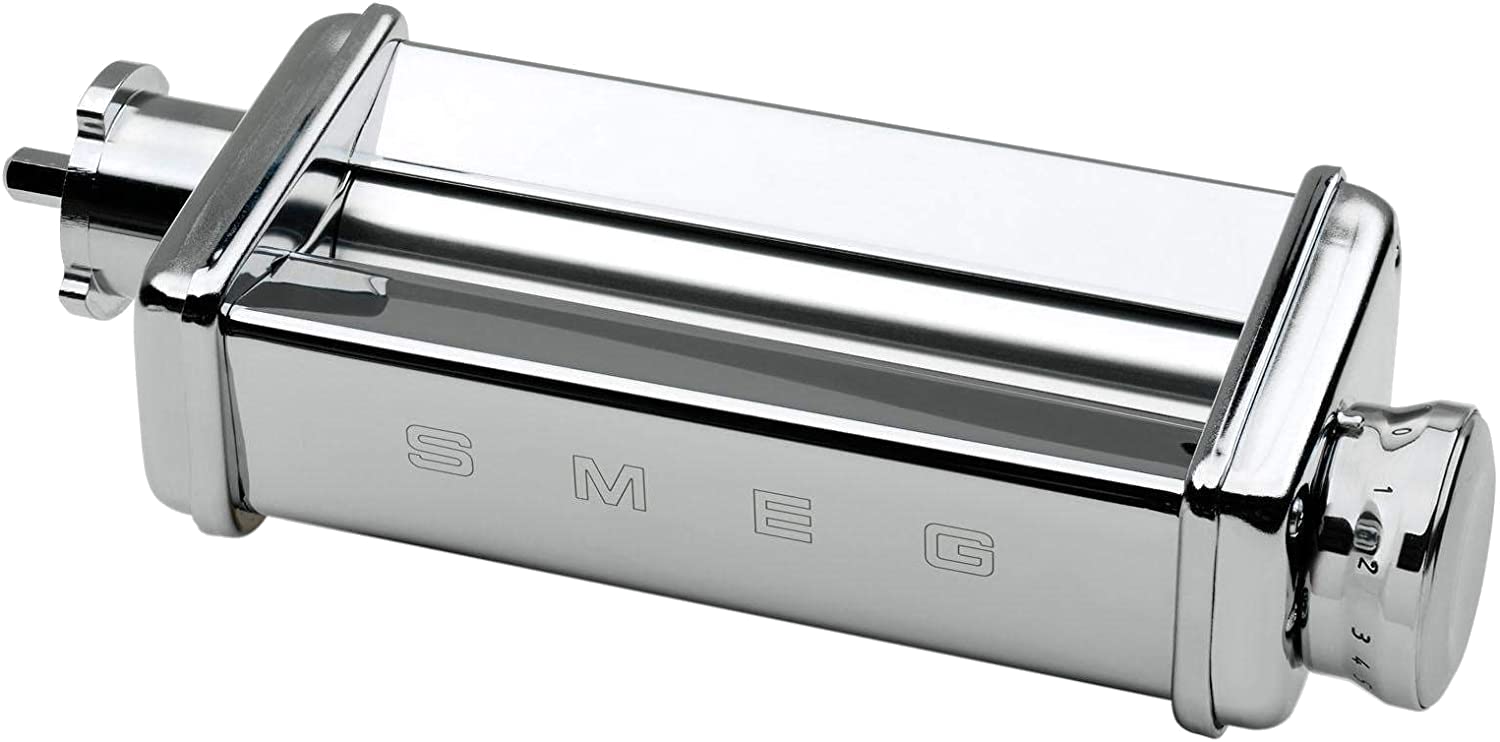 Accesorio robot de cocina - Smeg SMPR01, Cortador pasta para robot de cocina, Acero cromado, Inox