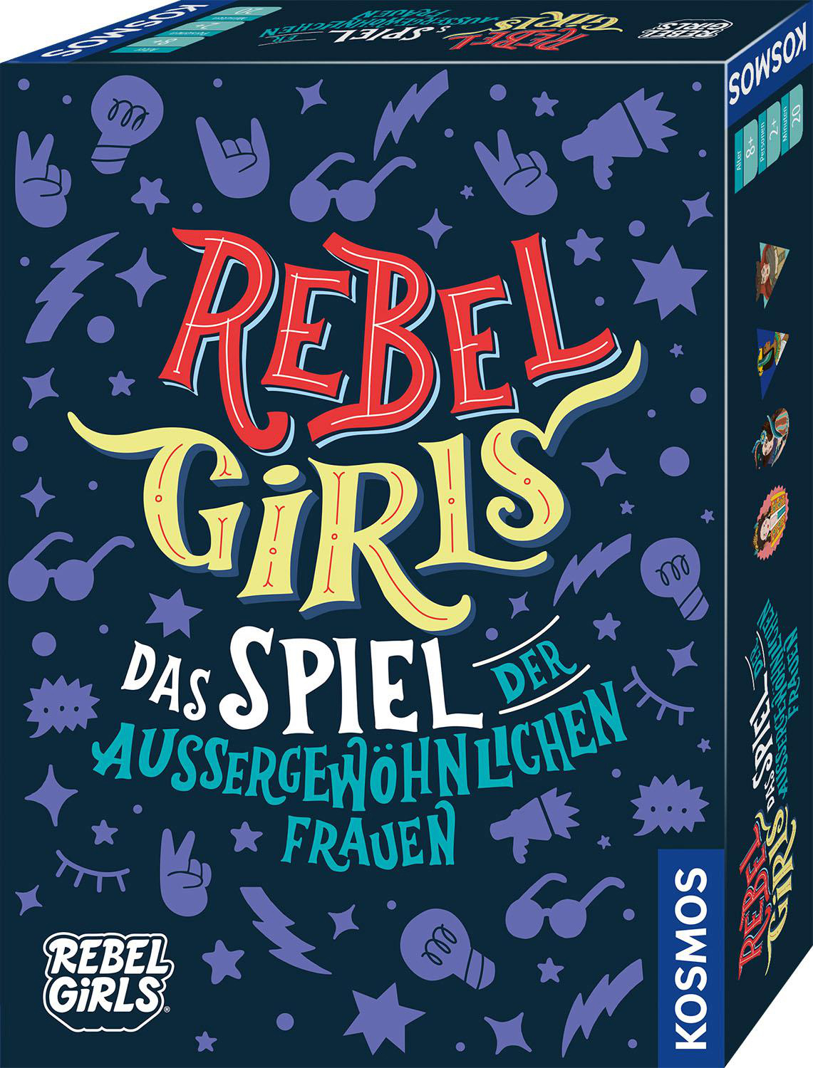 Spiel Girls KOSMOS - Rebel Mehrfarbig Kartenspiel Das