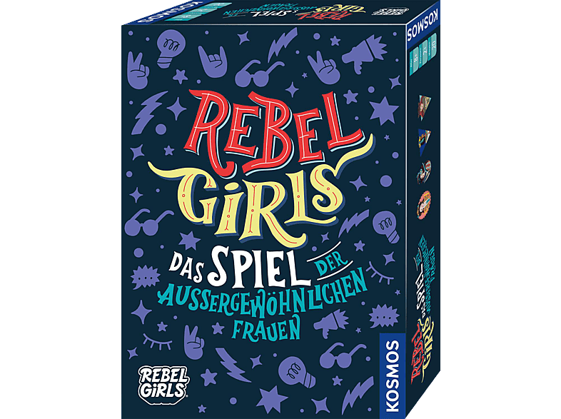 Spiel Girls KOSMOS - Rebel Mehrfarbig Kartenspiel Das