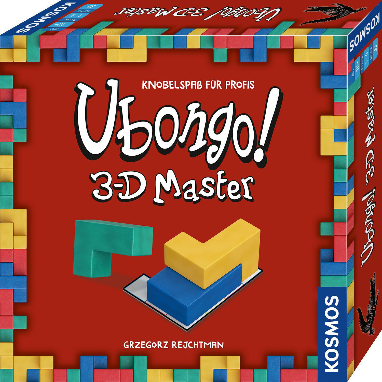 KOSMOS Ubongo! Master 3-D Gesellschaftsspiel Mehrfarbig