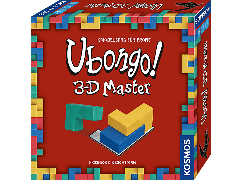 KOSMOS Ubongo! Mehrfarbig Master Gesellschaftsspiel 3-D