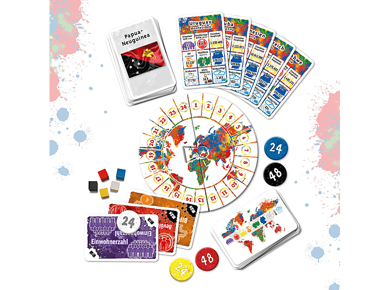 Thumbnail - KOSMOS Schätz die Welt Brettspiel Mehrfarbig