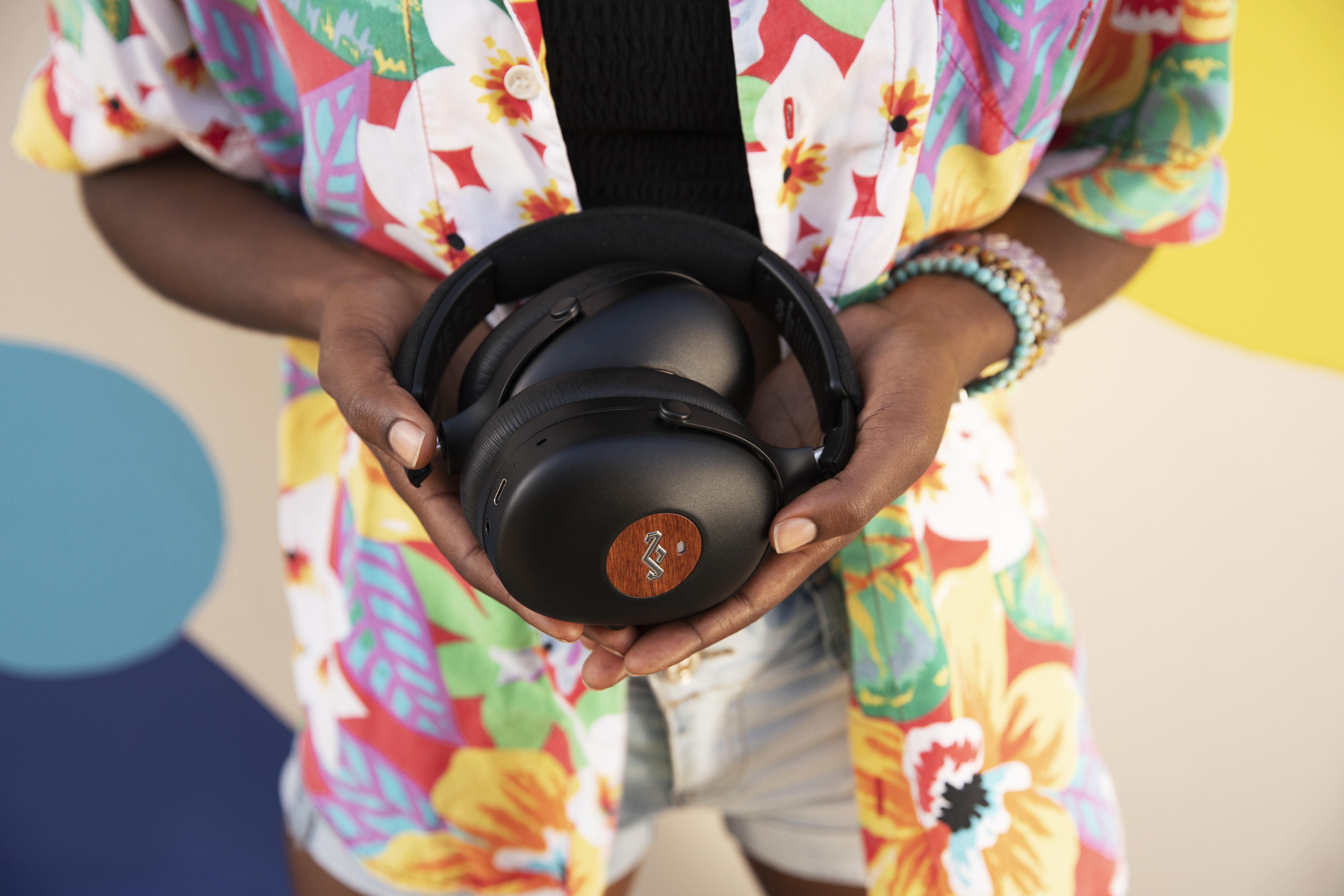 HOUSE OF MARLEY Positive Vibration XL ANC, Over-ear Kopfhörer Bluetooth Schwarz