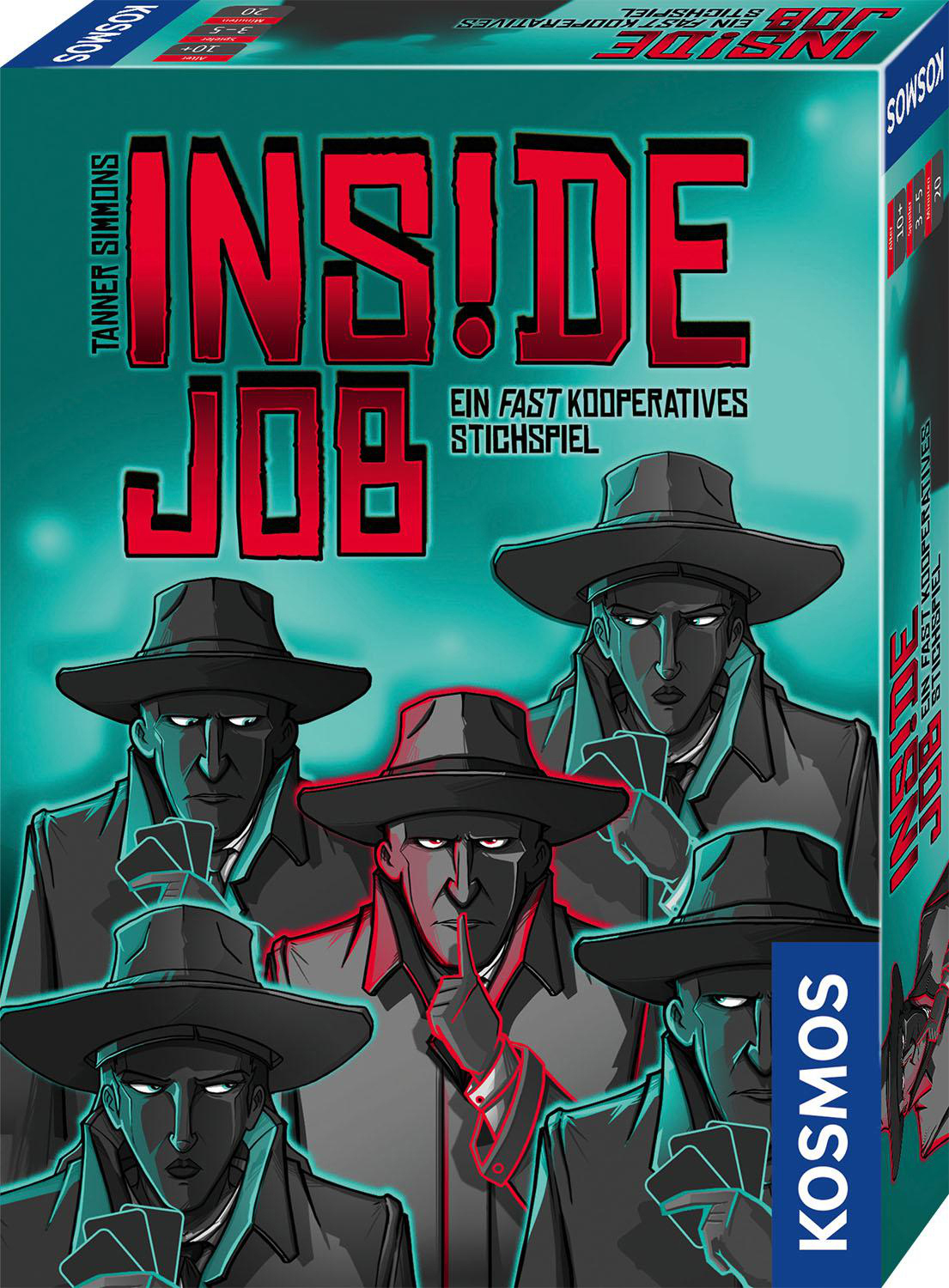 KOSMOS Inside Job Kartenspiel Mehrfarbig
