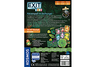 KOSMOS EXIT® - Das Spiel Kids: Rätselspaß im Dschungel Kinderspiel Mehrfarbig