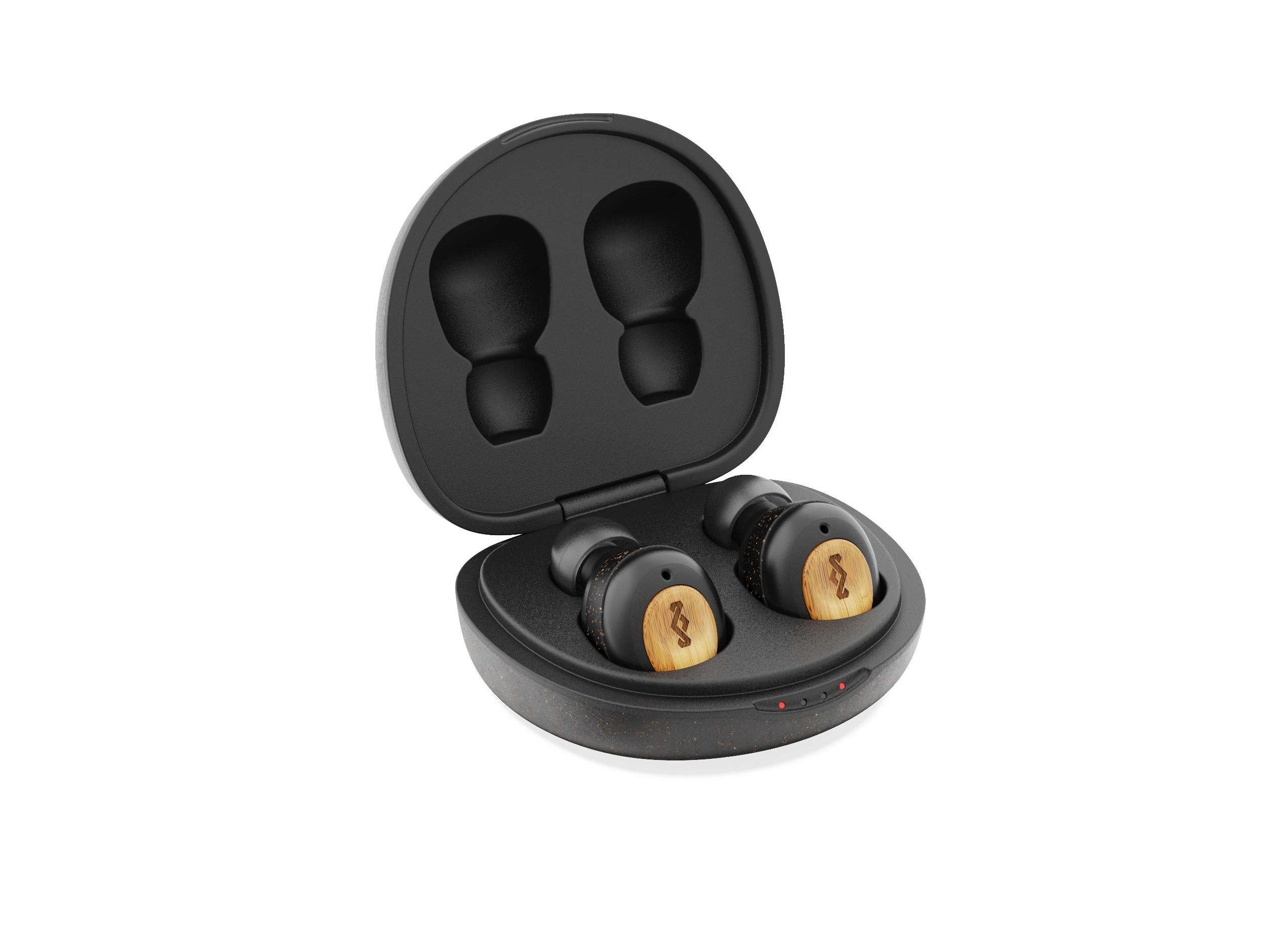 HOUSE OF MARLEY Champion True Wireless, In-ear Kopfhörer Bluetooth Schwarz