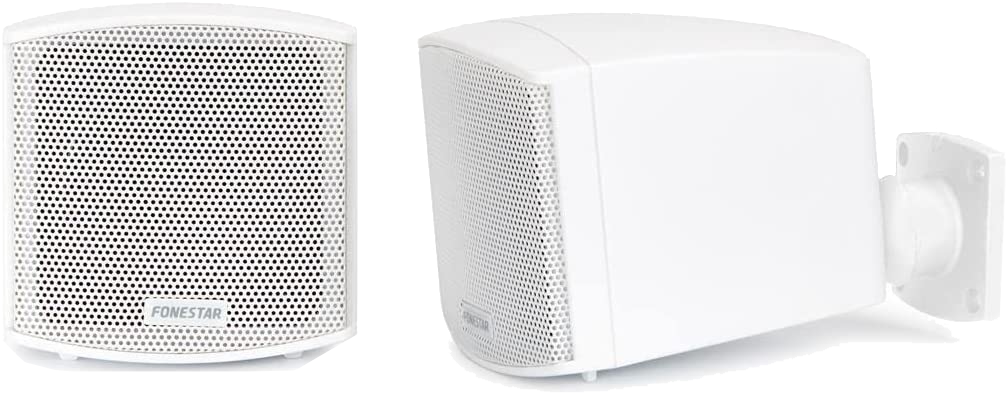 Altavoz de pared - Fonestar CUBE-62B, 12W, Blanco