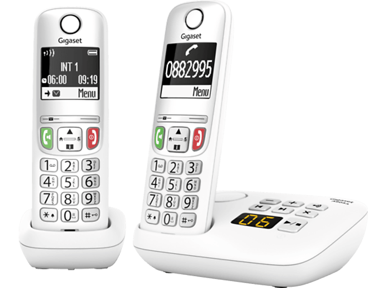 GIGASET Téléphone sans fil A690 Mono avec répondeur (S30852H2830M201) –  MediaMarkt Luxembourg