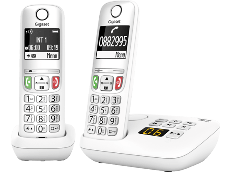 Gigaset Draadloze Telefoon A605a Duo Met Antwoordapparaat (l36852h2830m232)
