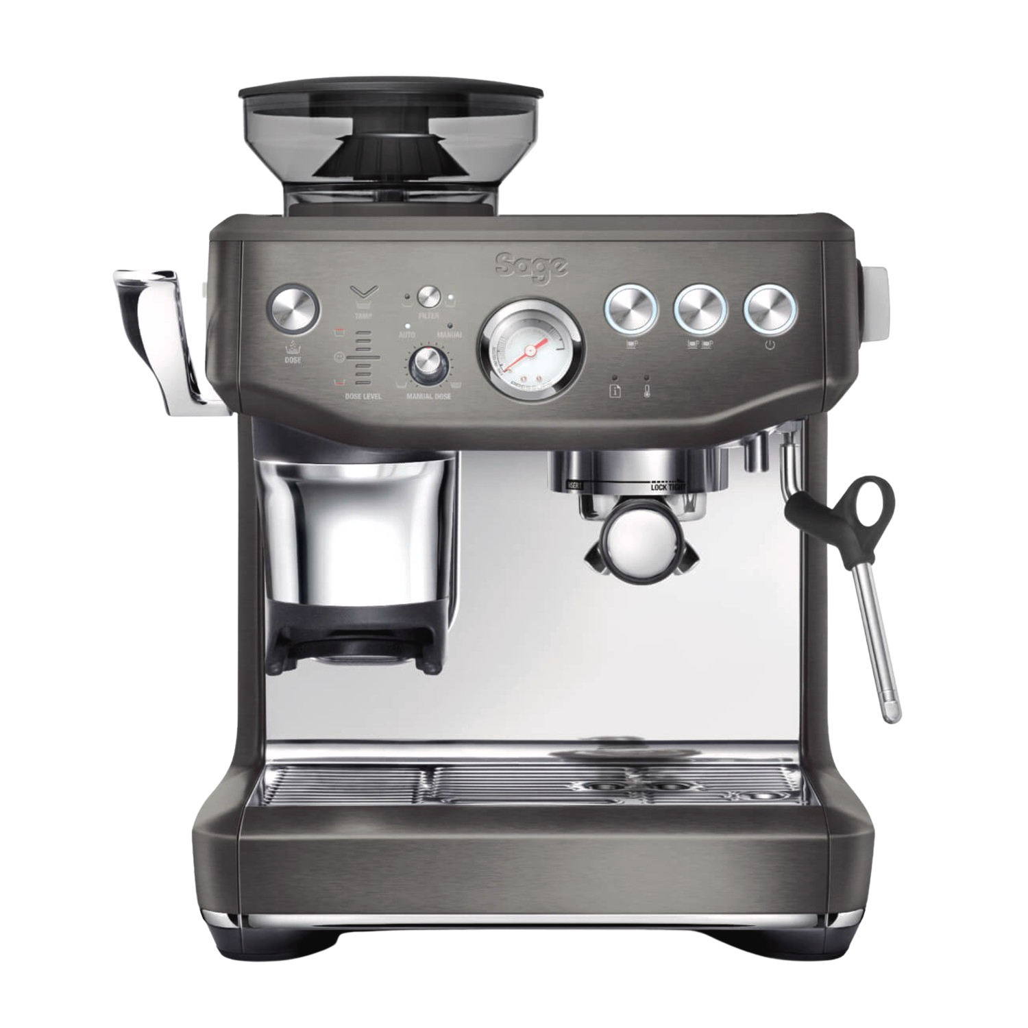 MediaMarkt Sage The Barista Express Impress - Pistonmachine Black Stainless Steel aanbieding