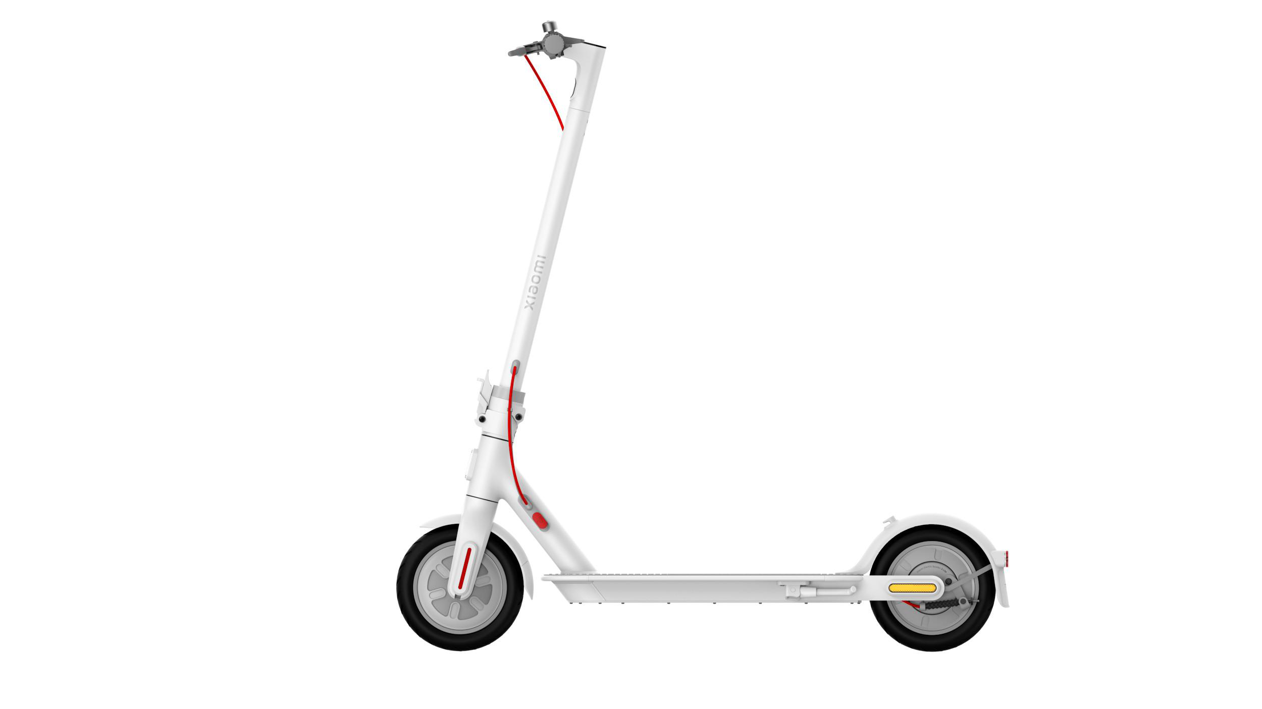 XIAOMI Electric Scooter (8,5 E-Scooter White) Lite, 3 Zoll