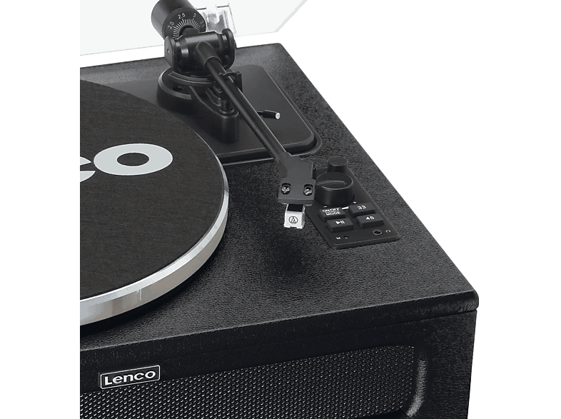 Lenco LS430BK Plattenspieler mit eingebauten Lautsprecher — Foto 2 von 3