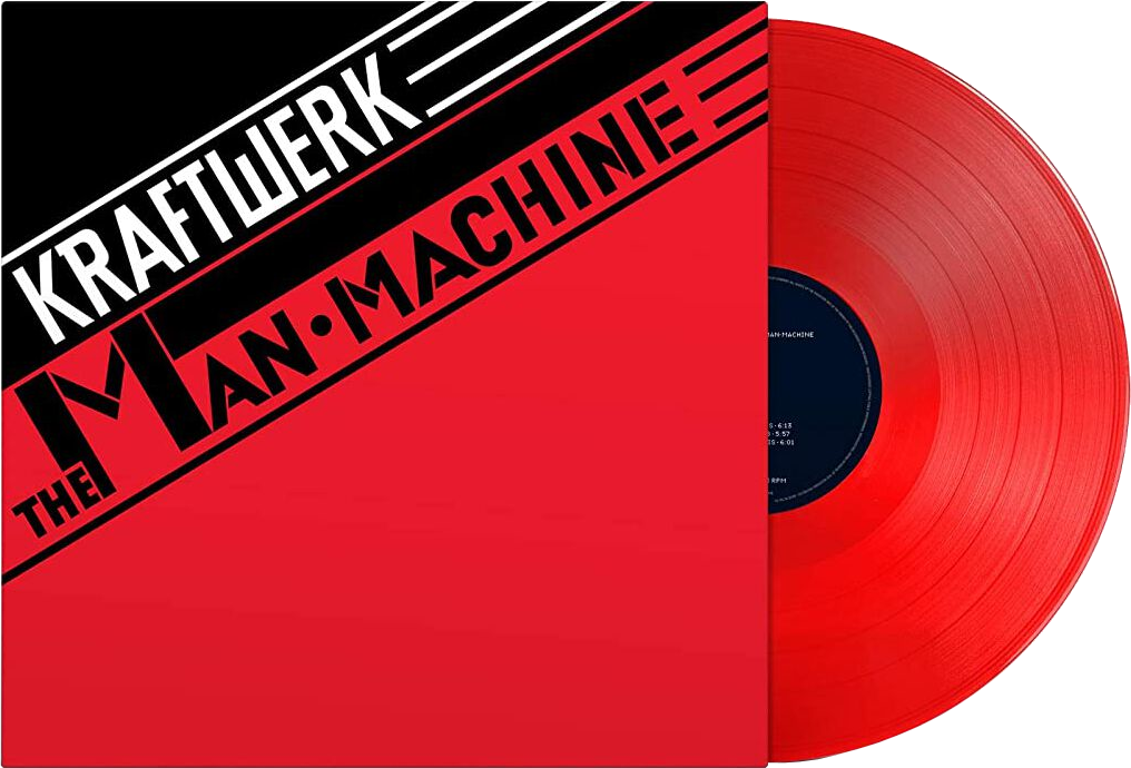 Kraftwerk - The Man-Machine (2009 Remaster) (Translucent Red Vinyl) (Vinyl LP (nagylemez))