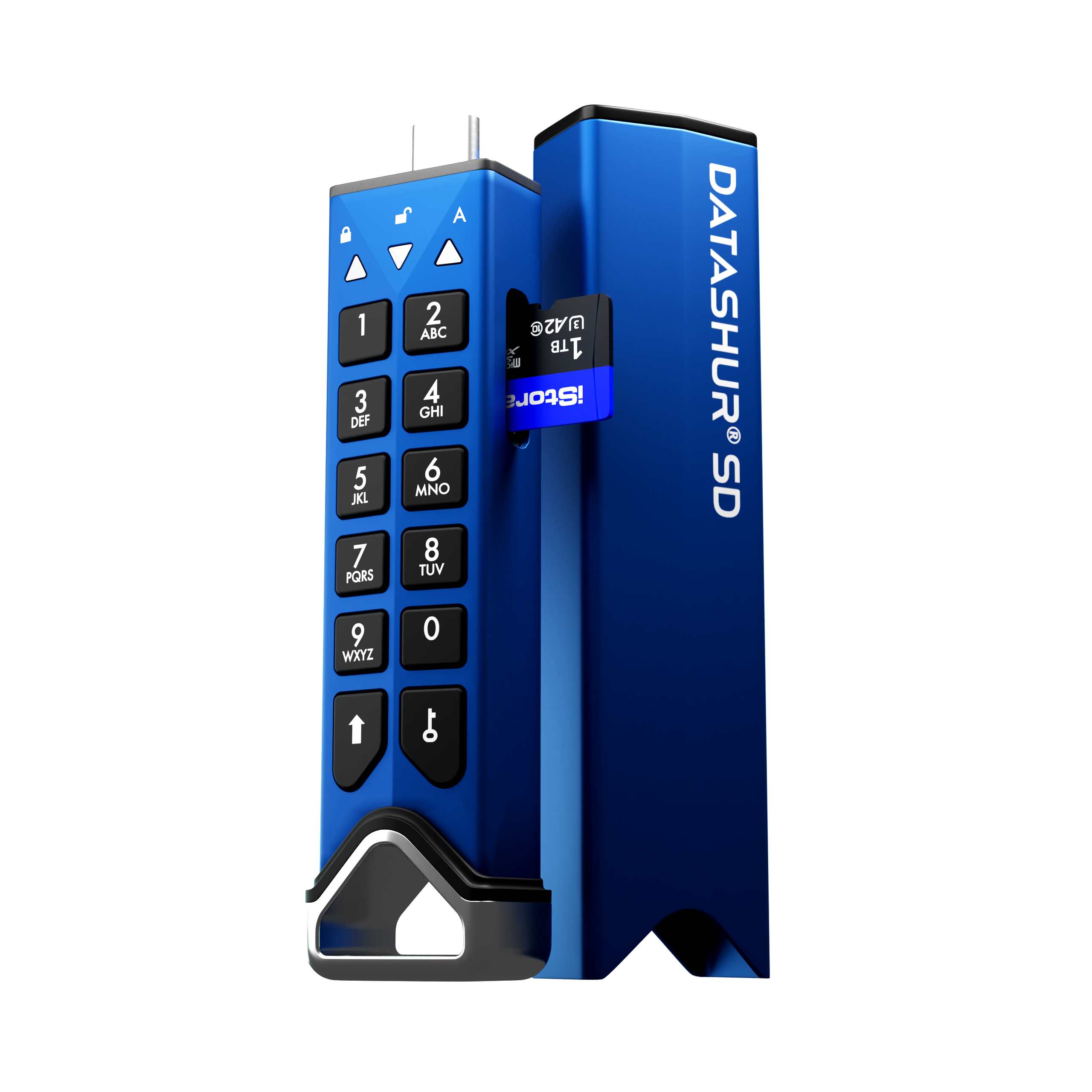 ISTORAGE DATASHUR SD SINGLE PACK, iStorage, Blau