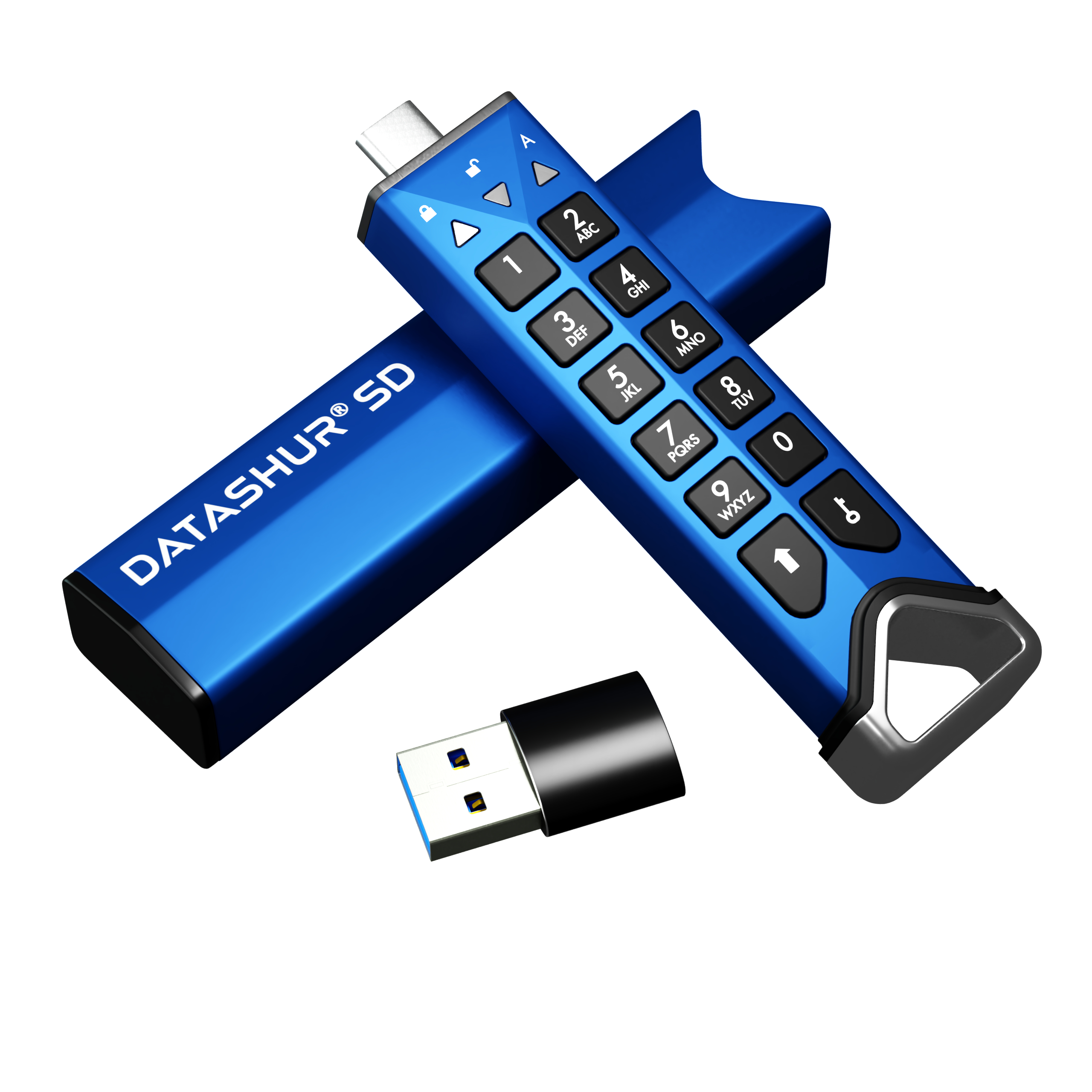 PACK, SD DATASHUR ISTORAGE iStorage, Blau SINGLE