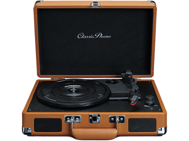 Lenco Draagbare Platenspeler Met Ingebouwde Speakers (tt-10bn)