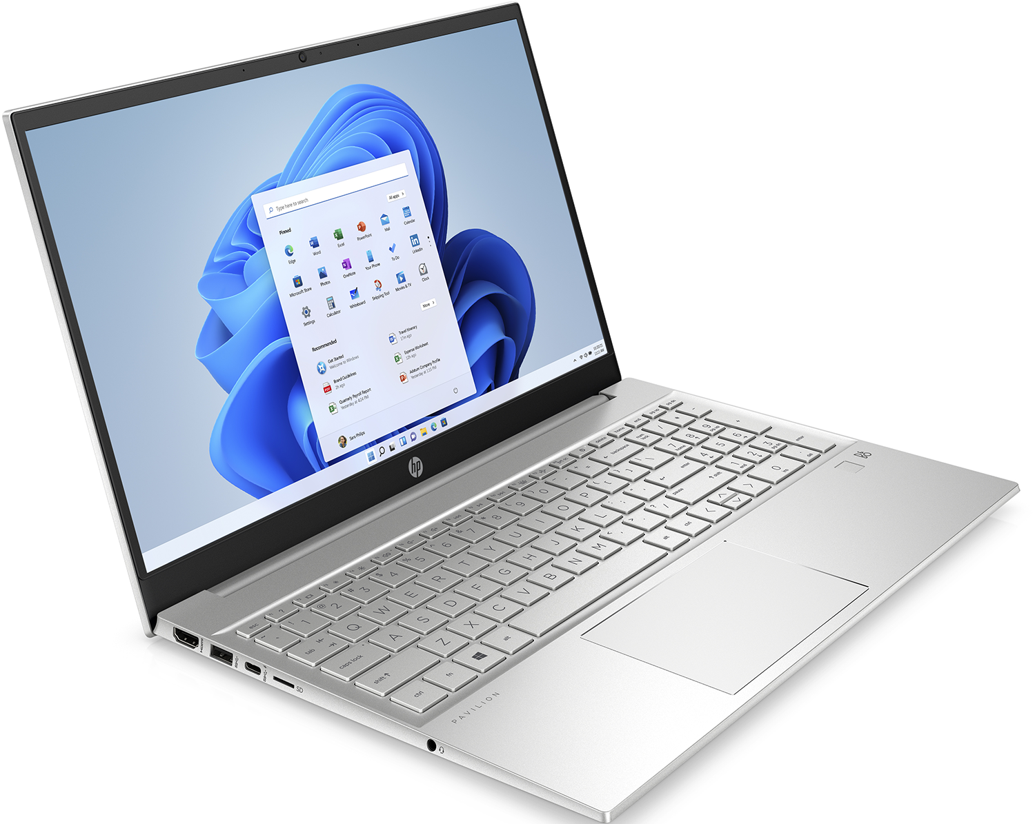 HP PAVILION 15-EH1815ND - 15.6 inch - AMD Ryzen 5 - 16 GB - 512 GB