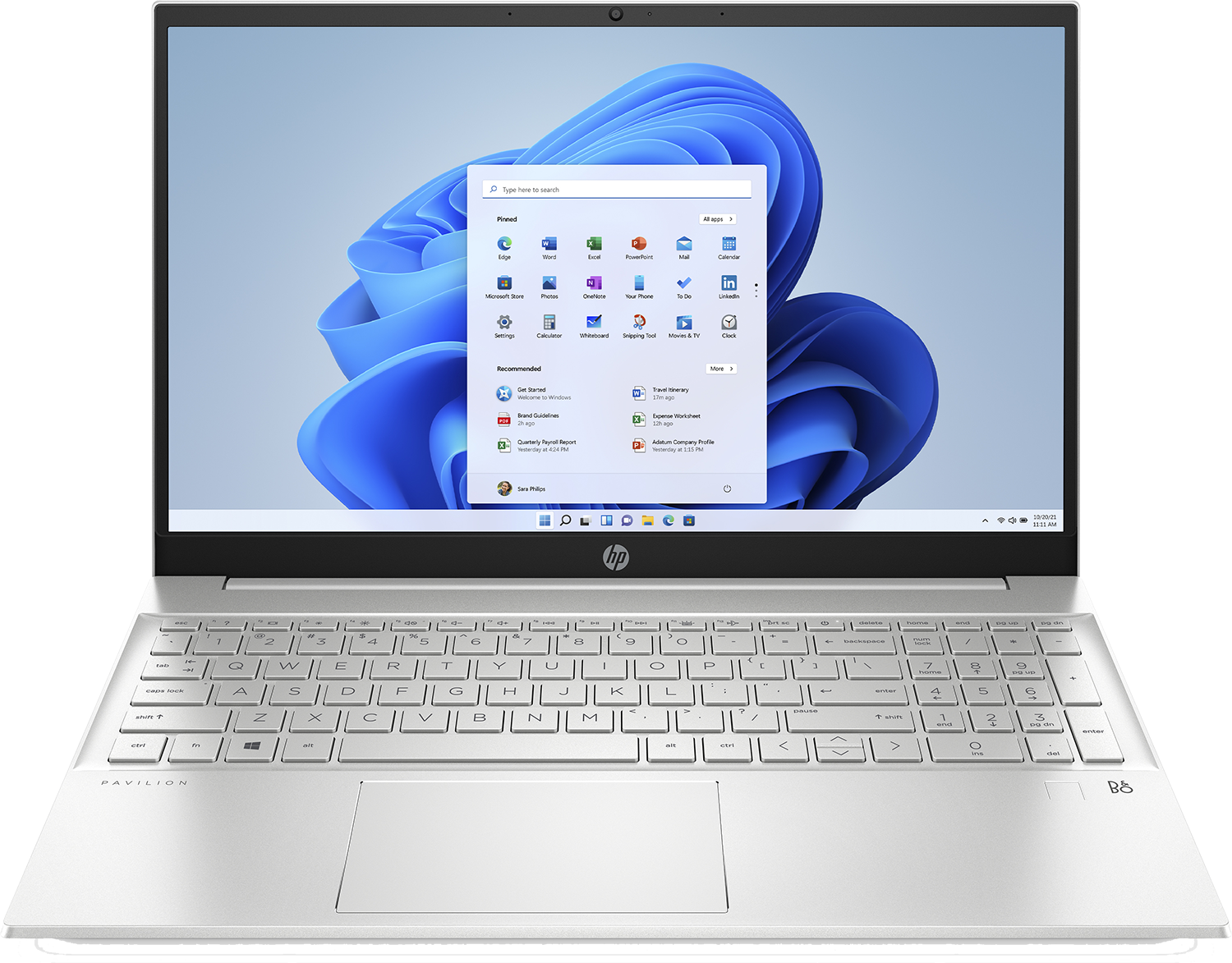 HP PAVILION 15-EH1815ND - 15.6 inch - AMD Ryzen 5 - 16 GB - 512 GB