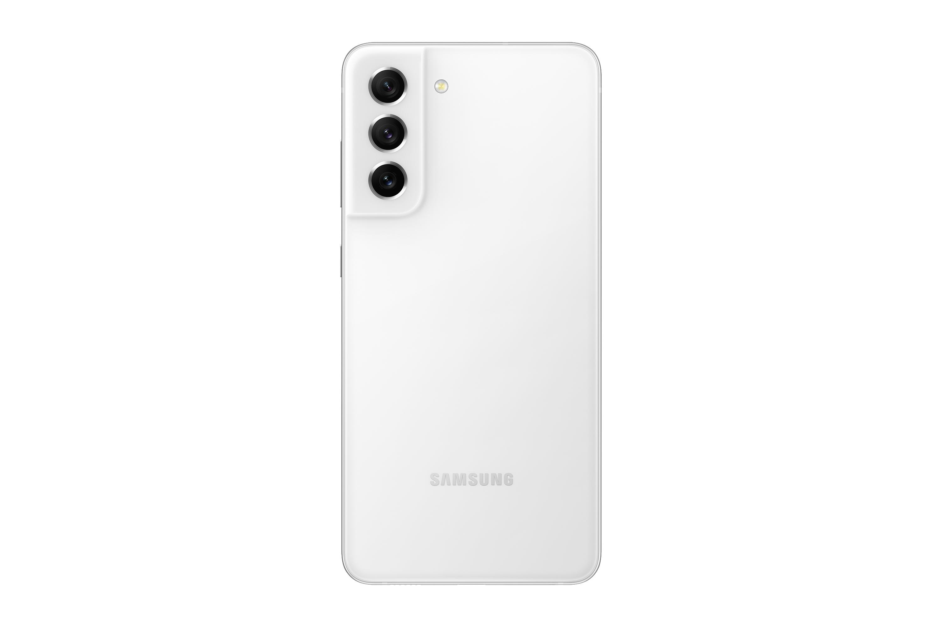 SAMSUNG Galaxy S21 White SIM Dual 128 FE GB 5G