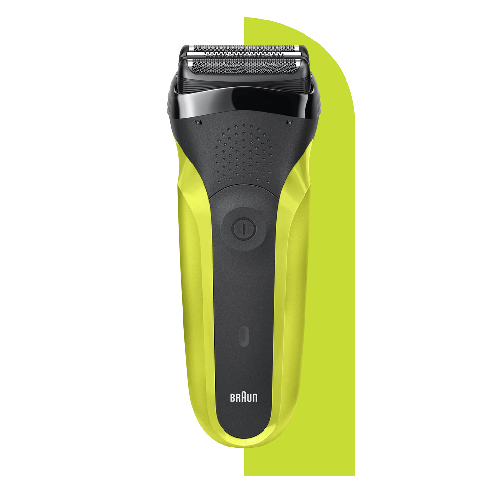 Braun Series 3 afeitadora hombre de barba con láminas flexibles recargable 3000 negroverde. 300 45 81702940