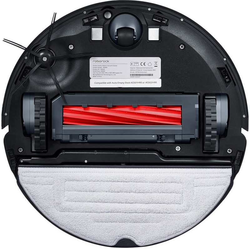 ROBOROCK S7 MaxV - Robot aspirapolvere e lavapavimenti (Nero)