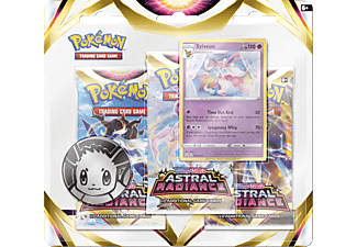 Pokémon Sword & Shield Astral Radiance - Sylveon - 3x Sleeved Booster Pack