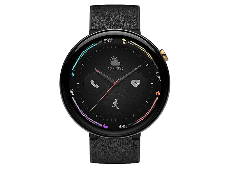 Smartwatch AmazFit Nexo, 12 cm, Policarbonato, Acero inoxidable, 4G,  WiFi, Negro