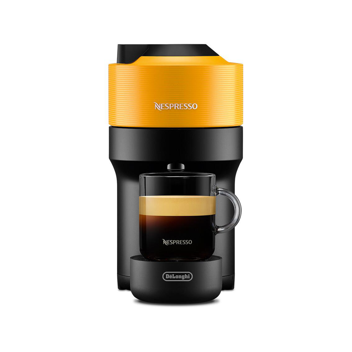 DE LONGHI ENV90.Y Vertuo Pop Nespresso-Maschine Mango Yellow