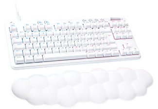 LOGITECH G713 (Tactile Switch) - Gaming Tastatur, Kabelgebunden, QWERTZ, Tenkeyless (TKL), Mechanisch, White Mist