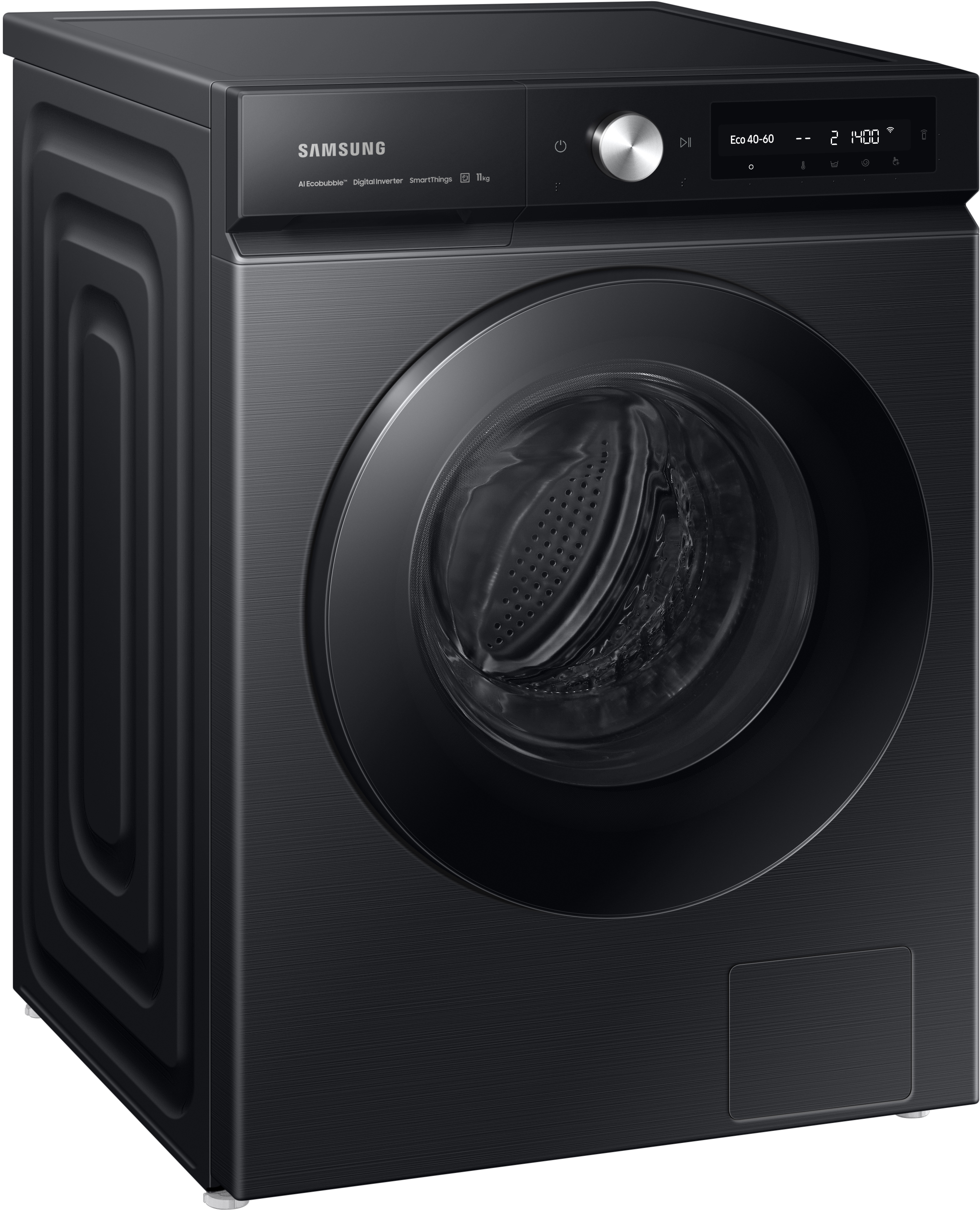 SAMSUNG Lave-linge frontal Bespoke AI EcoBubble (WW11BB704AGBS2)