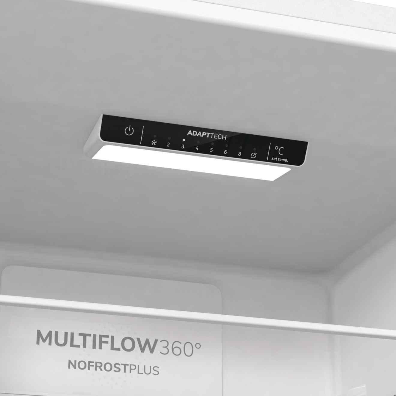GORENJE NRK6191PW4 No Frost kombinált hűtőszekrény