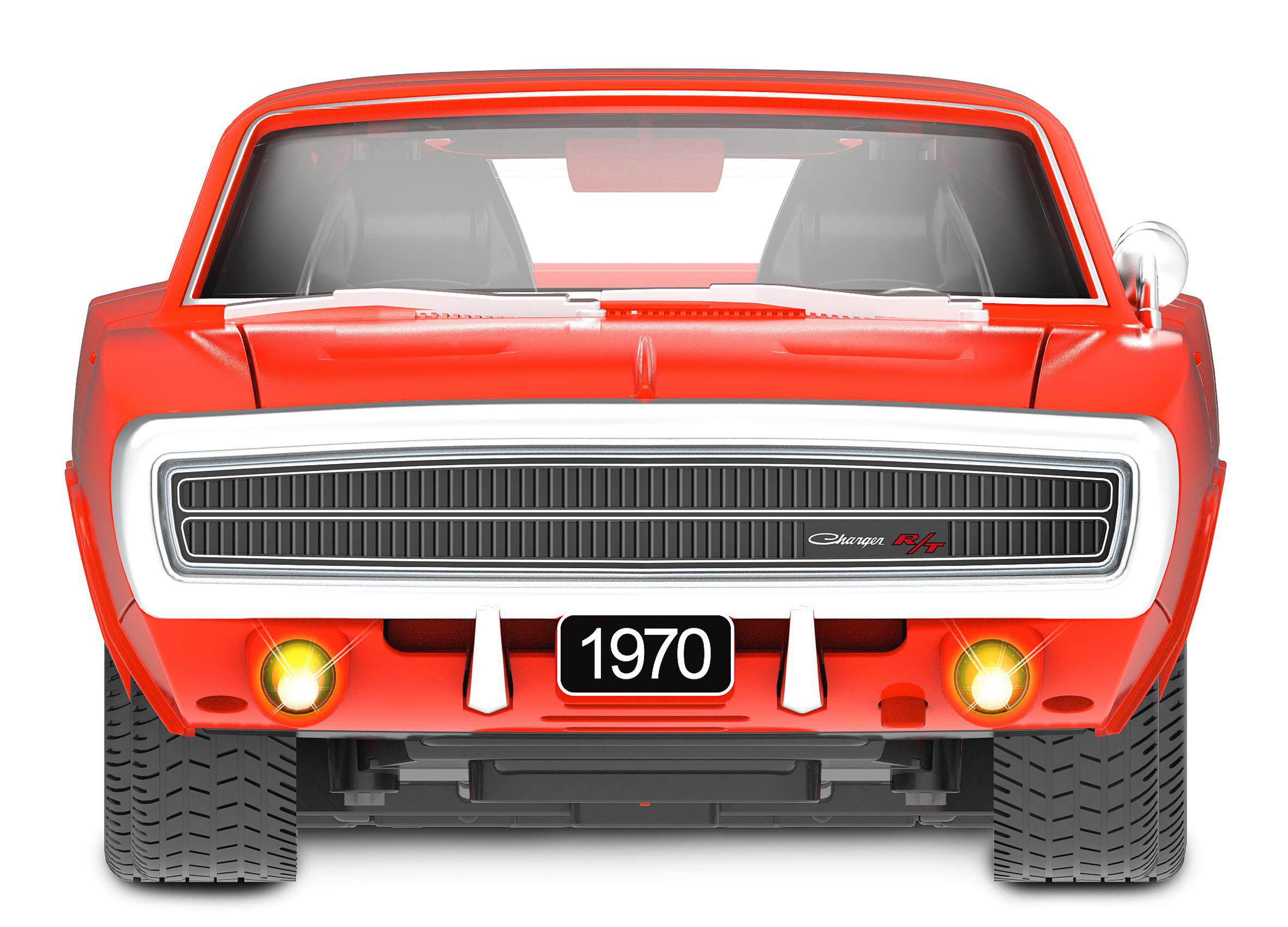 JAMARA KIDS Dodge Tür R/C Rot Charger manuell rot 1970 2,4GHz R/T Spielzeugauto, 1:16