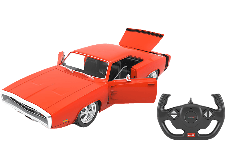 JAMARA KIDS 2,4GHz 1970 manuell Rot R/C rot Tür 1:16 Spielzeugauto, Charger Dodge R/T