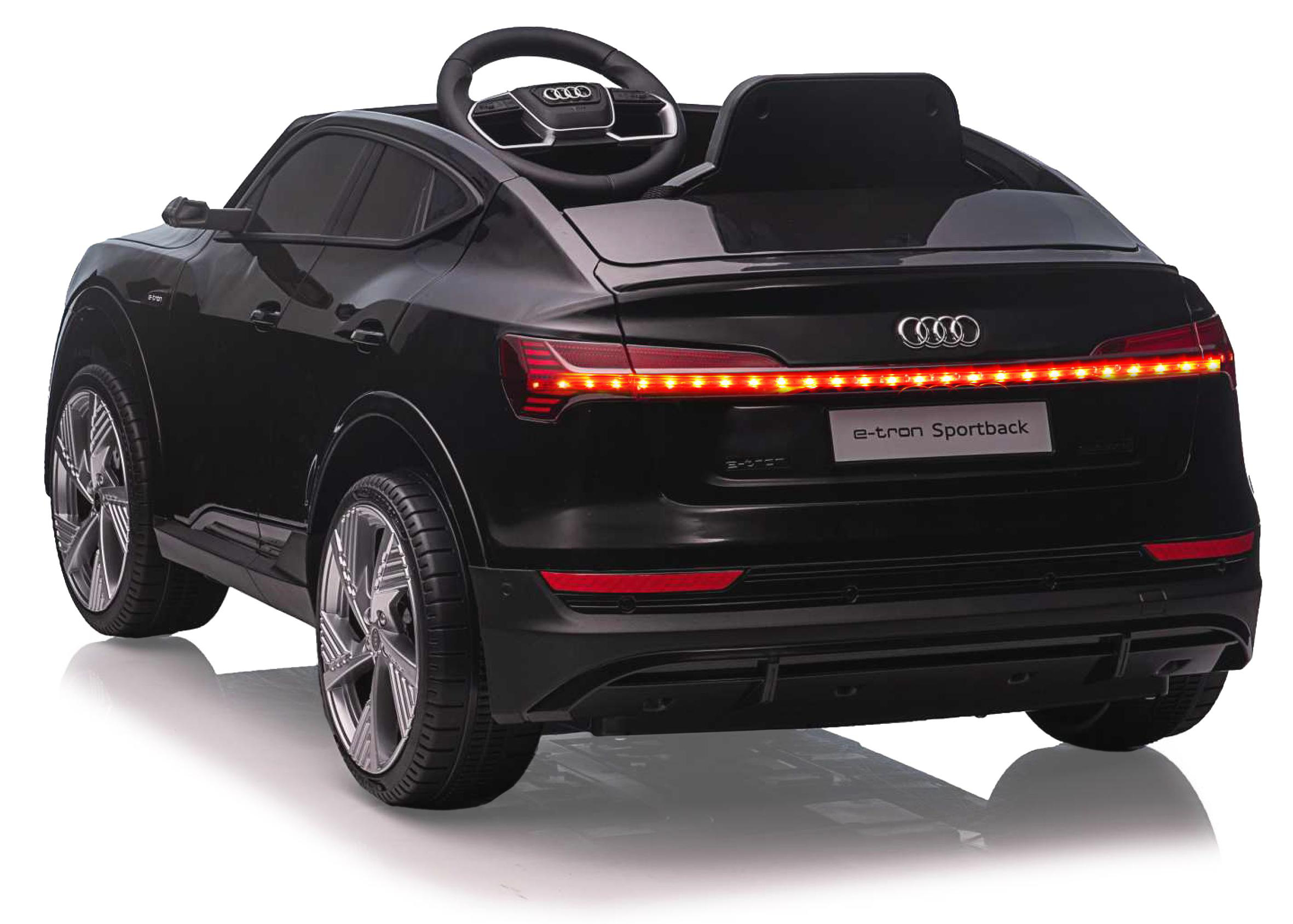 JAMARA KIDS Ride-on Audi e-tron Sportback 12V 2.4GHz Elektrofahrzeug Schwarz