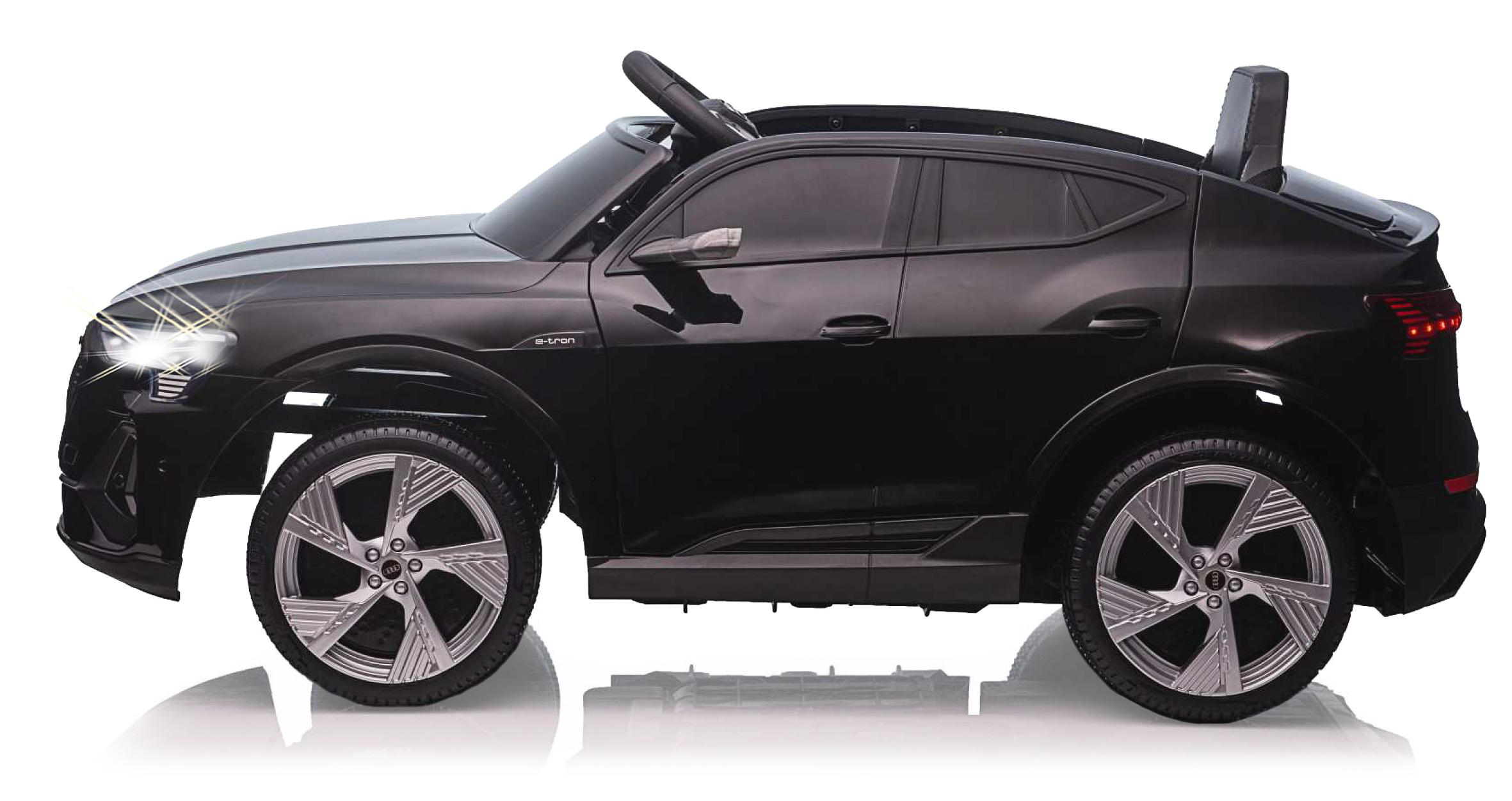 JAMARA KIDS Ride-on Audi e-tron Sportback 12V 2.4GHz Elektrofahrzeug Schwarz