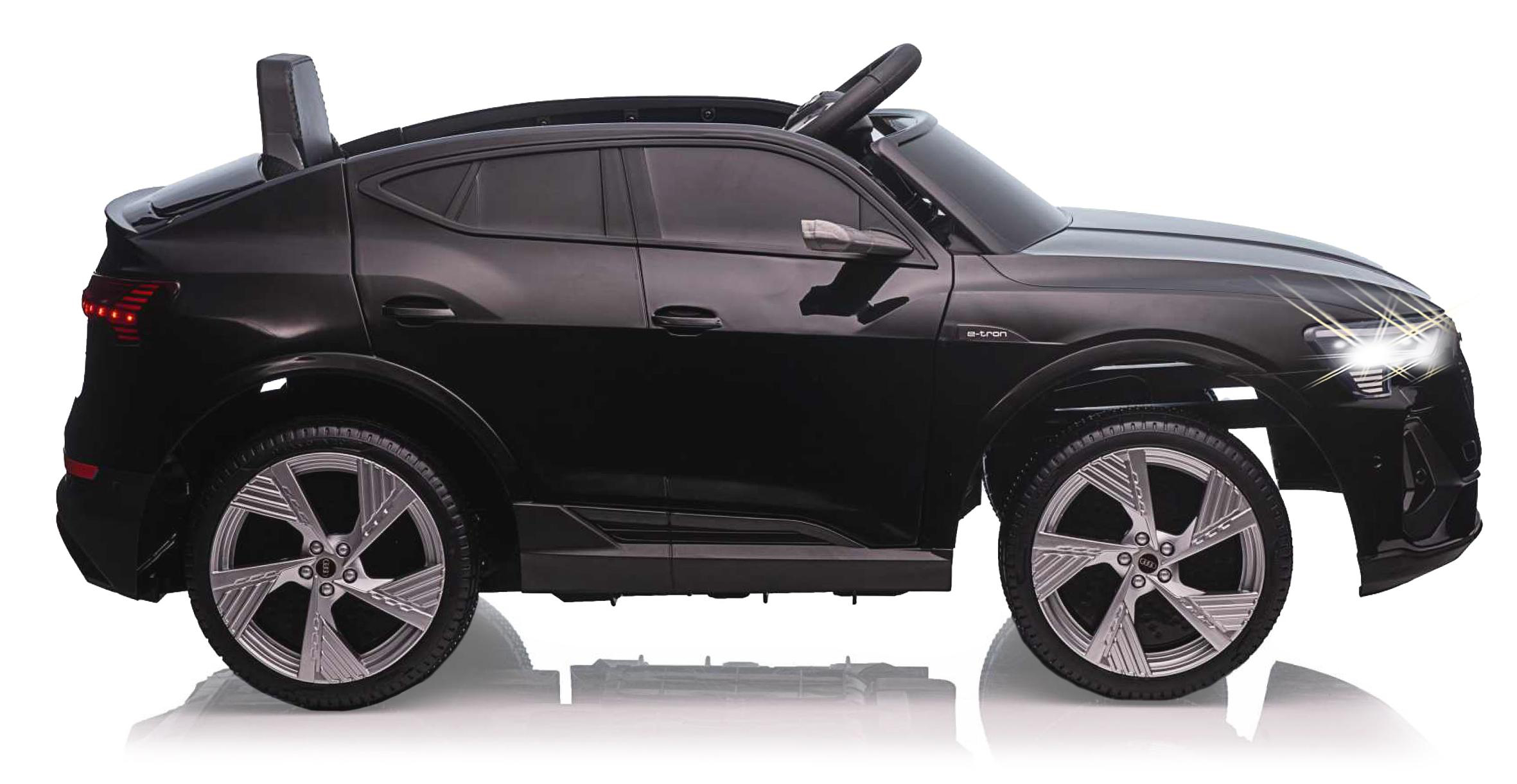 JAMARA KIDS Ride-on Audi e-tron Sportback 12V 2.4GHz Elektrofahrzeug Schwarz