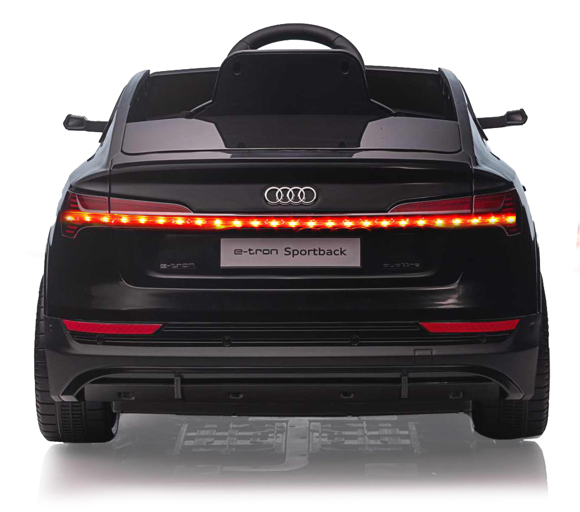 JAMARA KIDS Ride-on Audi e-tron Sportback 12V 2.4GHz Elektrofahrzeug Schwarz