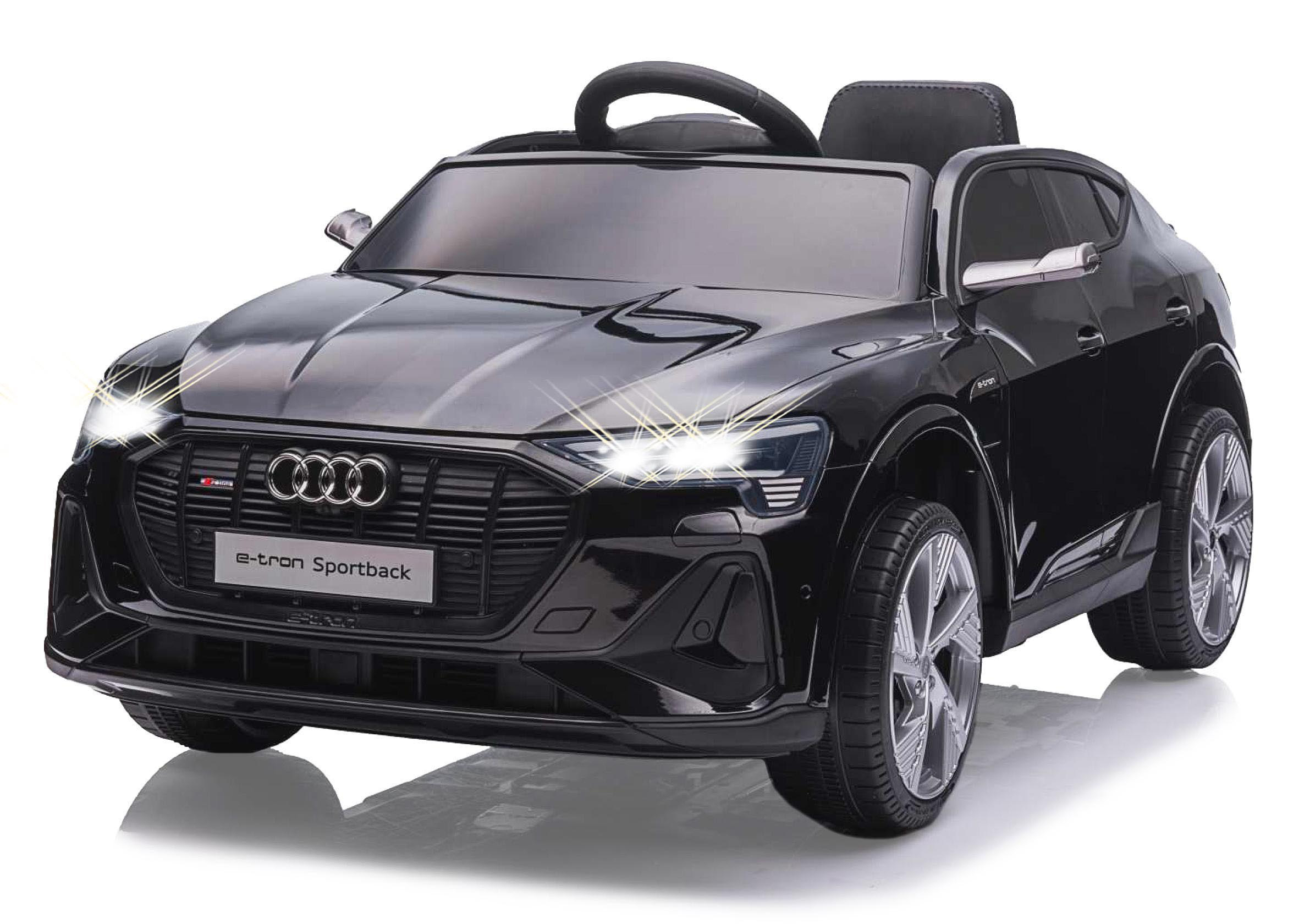 JAMARA KIDS Ride-on Audi e-tron Sportback 12V 2.4GHz Elektrofahrzeug Schwarz