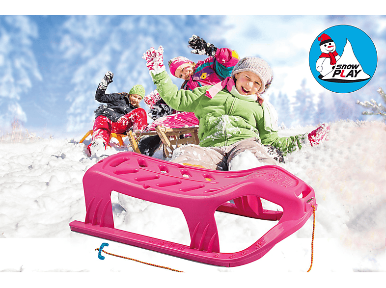 Thumbnail - JAMARA KIDS Snow Play Snow-Star 90cm Kinderschlitten Pink
