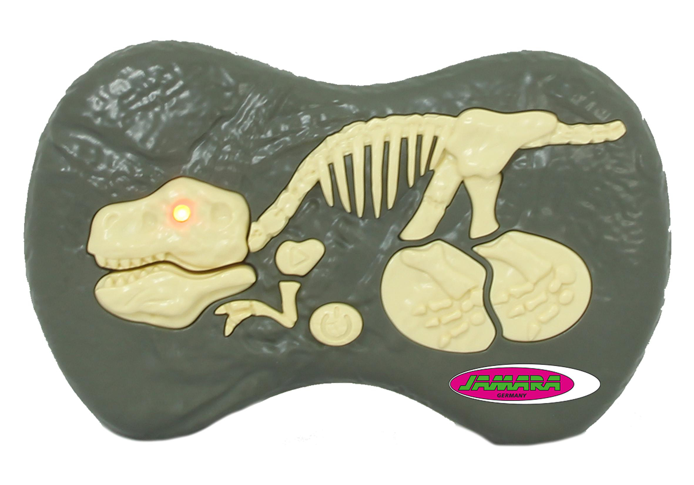Li-Ion 3,7V grau Dino, Dinosaurier Grau JAMARA KIDS Exoraptor 2,4GHz