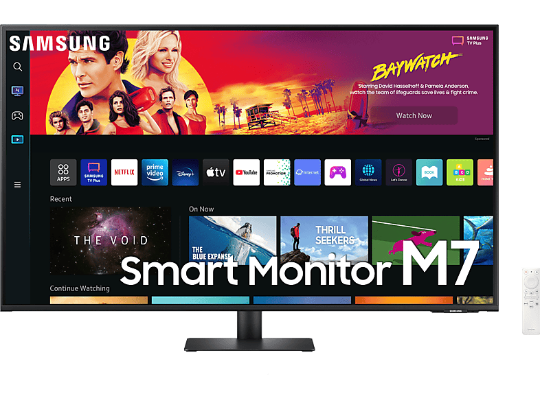 SAMSUNG M7 LS43BM700UUXUF 43" 4K 60Hz 4ms Smart Monitör Siyah_0