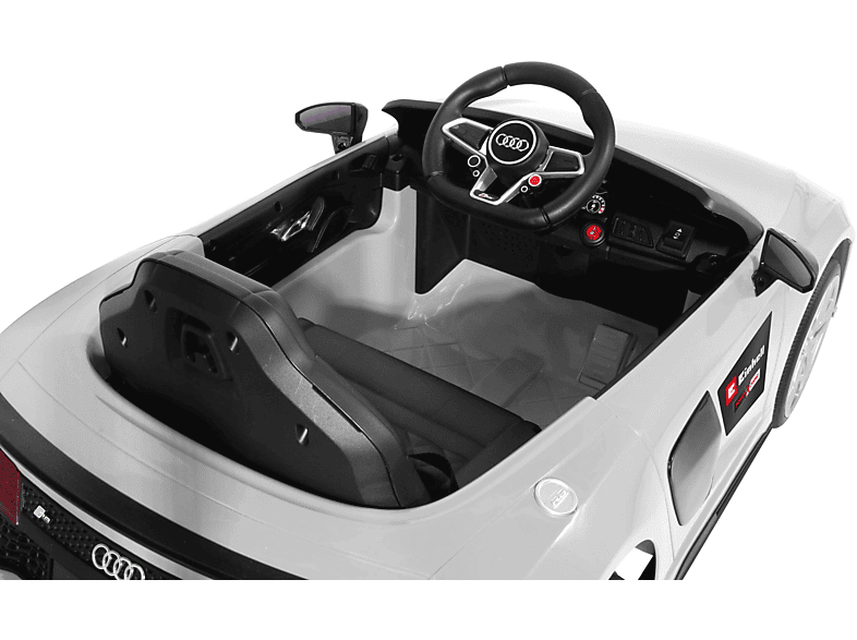 Thumbnail - JAMARA KIDS Ride-on Audi R8 Spyder 18V weiß Einhell Power X-Change inkl. Starter Set Elektrokinderfahrzeug Weiß