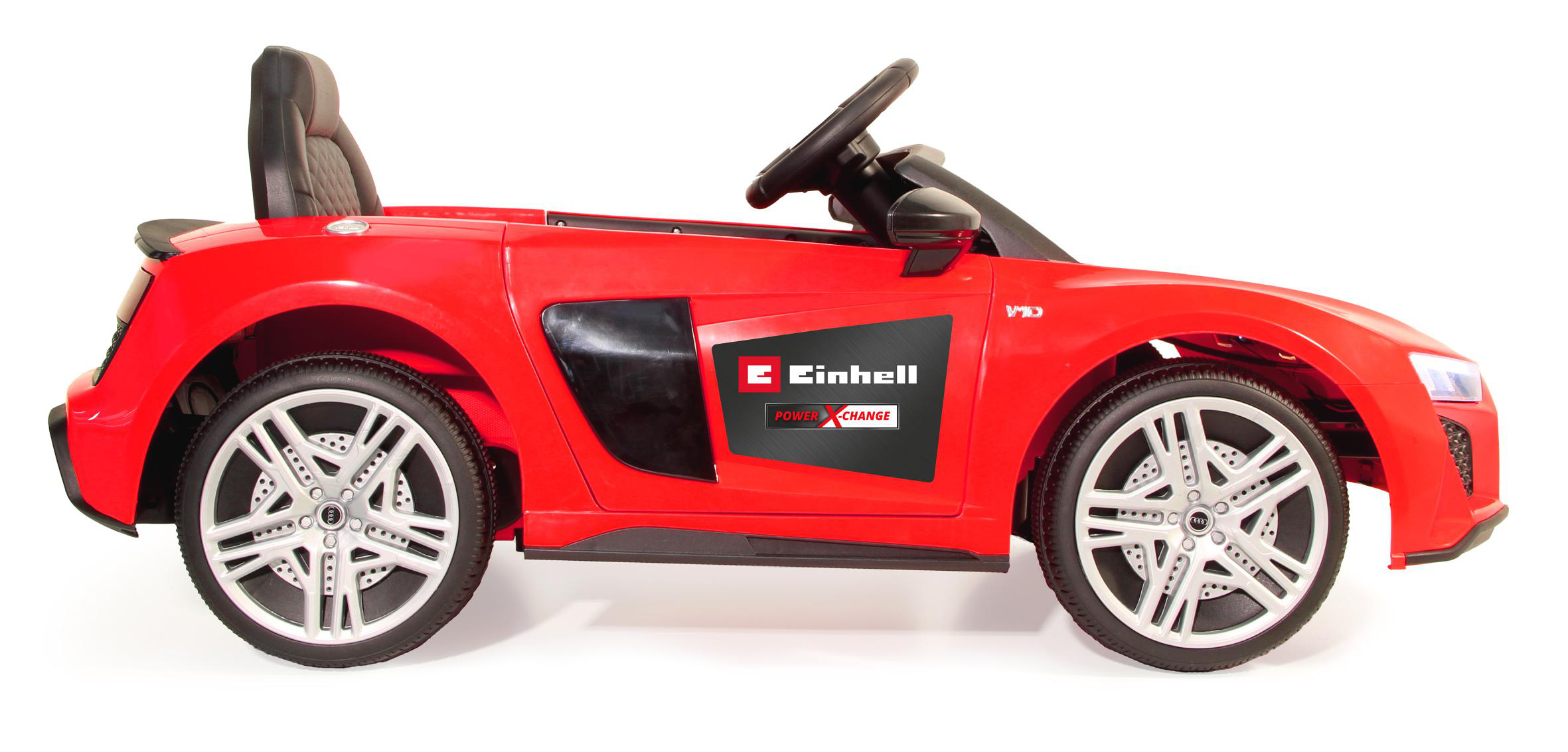 JAMARA KIDS Rot X-Change Spyder R8 Elektrofahrzeuge inkl. Einhell Set Ride-on rot Starter 18V Power Audi