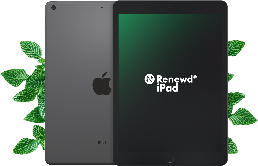 RENEWD Refurbished iPad 7 (2019) 32 GB WiFi - Spacegrijs
