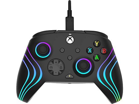 PDP Xbox Afterglow Wave - Controller (Schwarz)