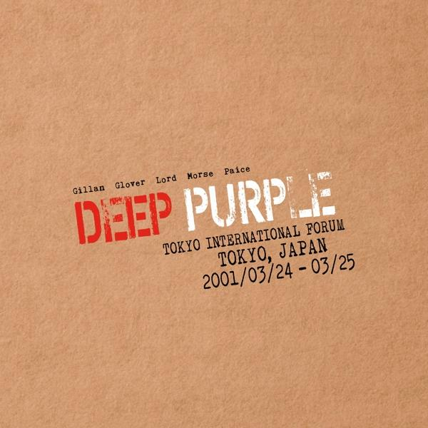 Deep Purple Albumcover mit Band- und Veranstaltungsdetails.