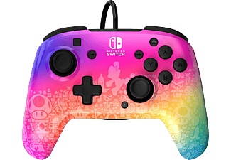 PDP Switch Rematch - Super Mario: Star Spectrum - Controller (Pink)