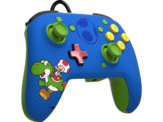 PDP Switch Rematch - Super Mario: Yoshi & Toad - Controller (Blu)