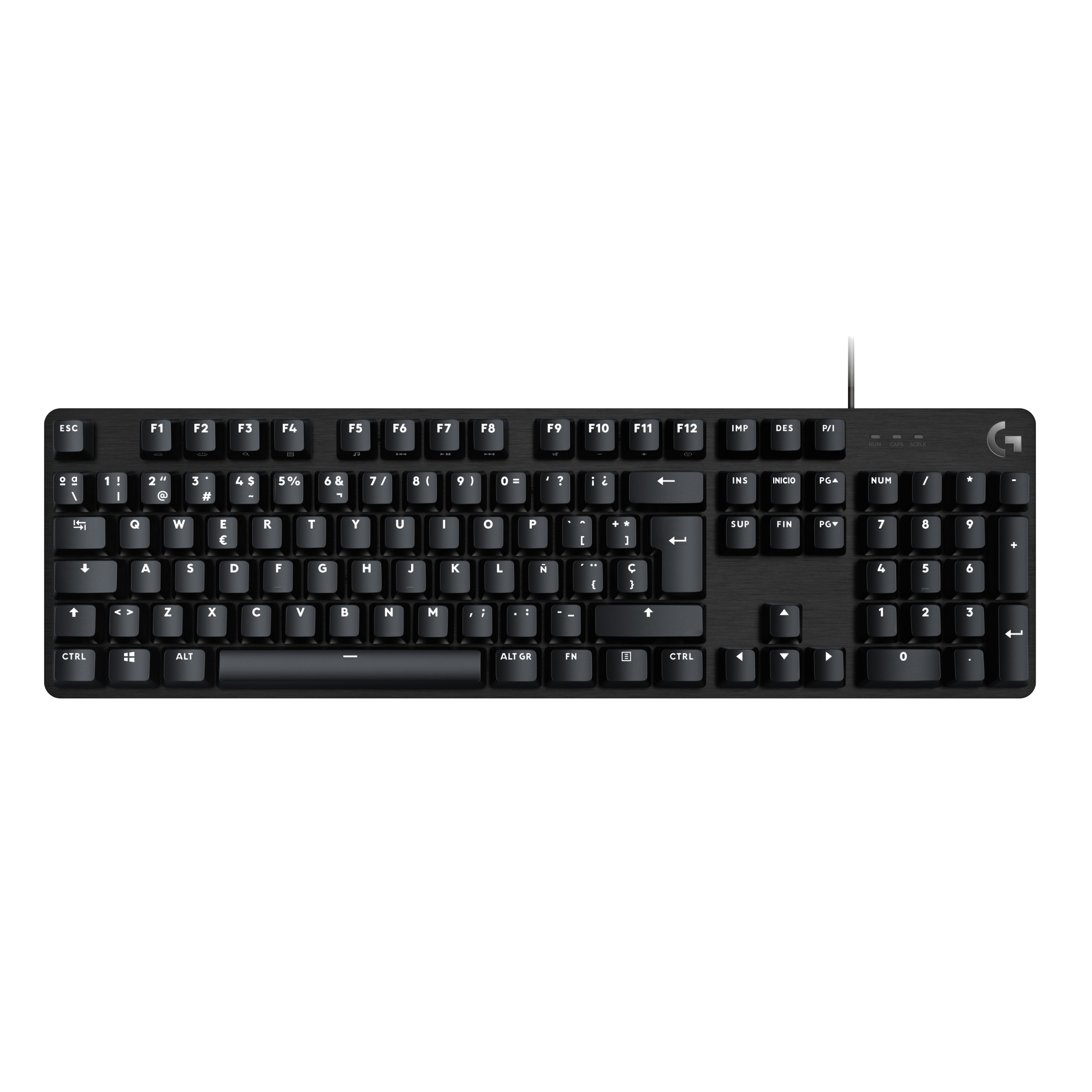 Teclado gaming - Logitech G G413 SE, USB, Retroiluminación, Negro